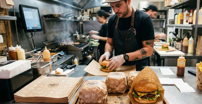 Papel de embrulho para lanches: como valorizar delivery, hamburguerias e padarias