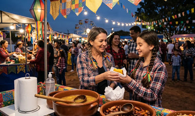 Festas juninas com mais higiene e praticidade