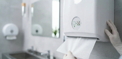 Como Reduzir Desperdício em Banheiros de Alto Fluxo com a Combinação Certa de Papel e Dispenser