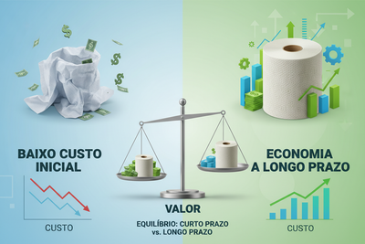 Custo por Uso: Como Economizar na Compra de Papel Institucional