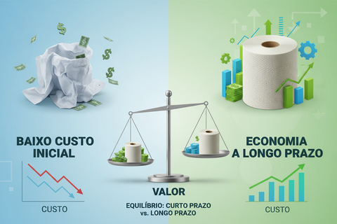 Custo por Uso: Como Economizar na Compra de Papel Institucional