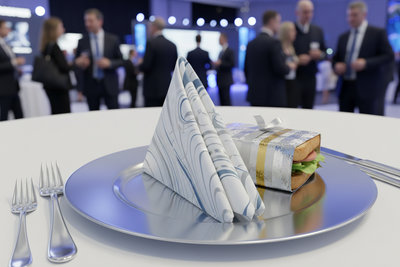 Como usar papel personalizado para fortalecer sua marca em eventos corporativos