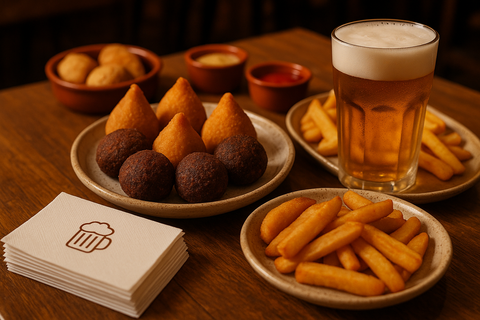 Finger Foods e Guardanapos Personalizados: A Combinação Perfeita para uma Experiência Inesquecível em Botecos