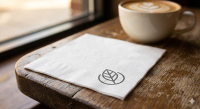 Guardanapos Personalizados: Marketing sobre a mesa