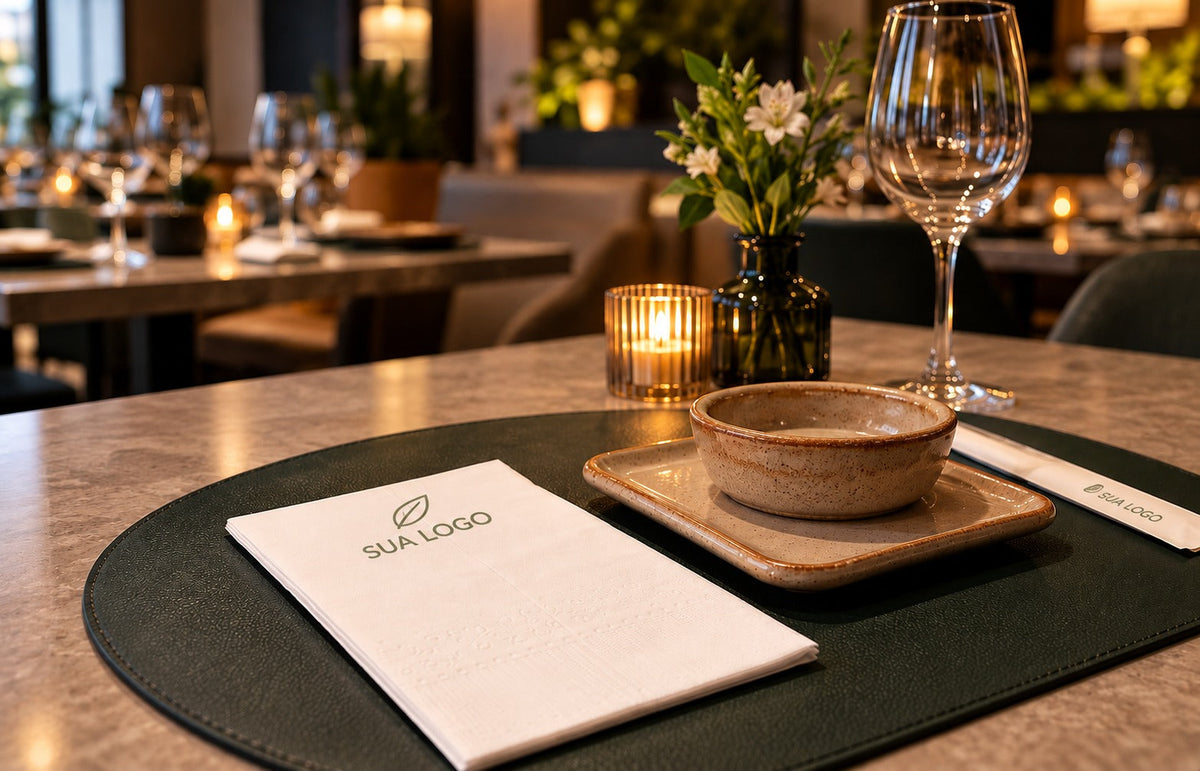 Guardanapos para restaurantes premium: cuidado em cada detalhe